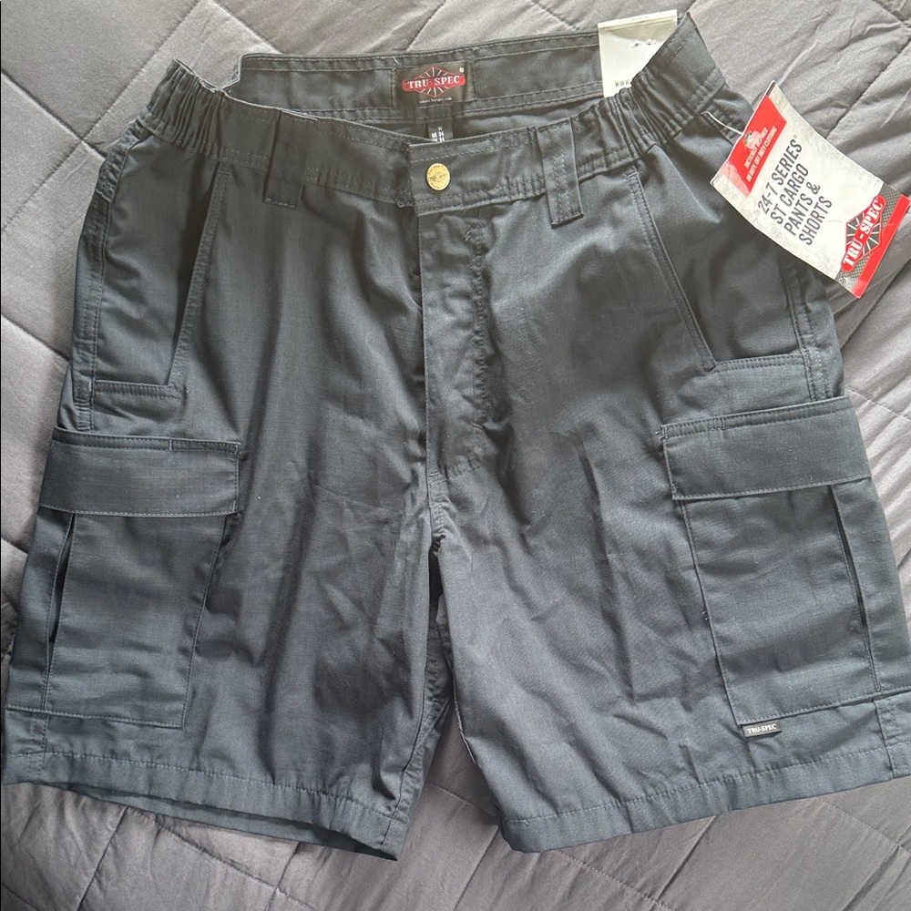 Tru-Spec Men's Navy 24-7 Series Cargo Shorts